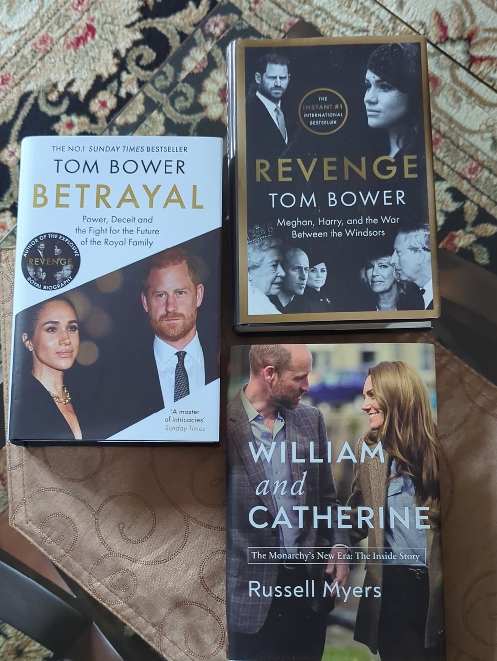 Royal Family Hardcover Books Set Of 3